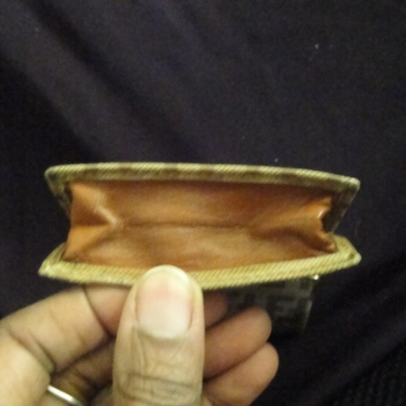 VTG FENDI ZUCCA COATED CANVAS CIGARETTE PACK CASE - Picture 4 of 6